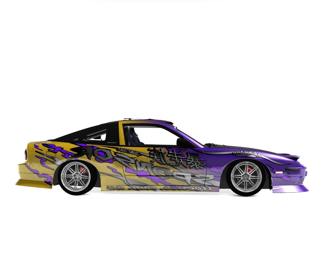 Tokyo Medallion Drift Livery Design -Motorsport Livery, Drift Livery Car Vinyl